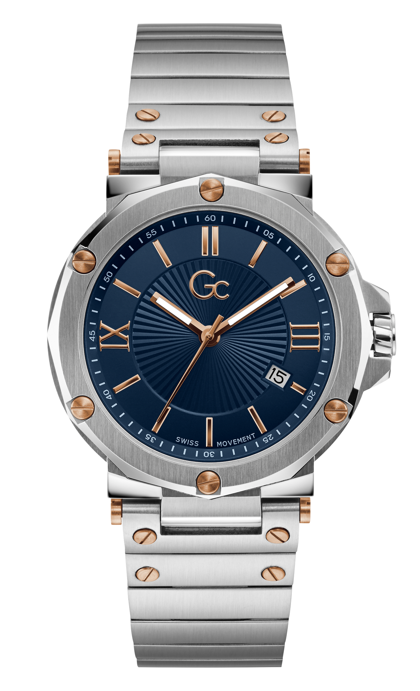 GC Blue Dial Gents Watch - Y61001G7MF