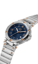 Guess Collection 42 mm Blue Dial Gents Watch Y61001G7MF