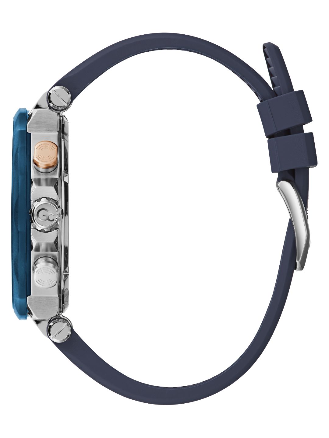 Guess Collection 44 mm Gents Wrist Watch Blue Y63006G7Mf
