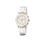 Guess Collection Women Silver Dial 36.5 mm Analog Watch Y65001L1MF