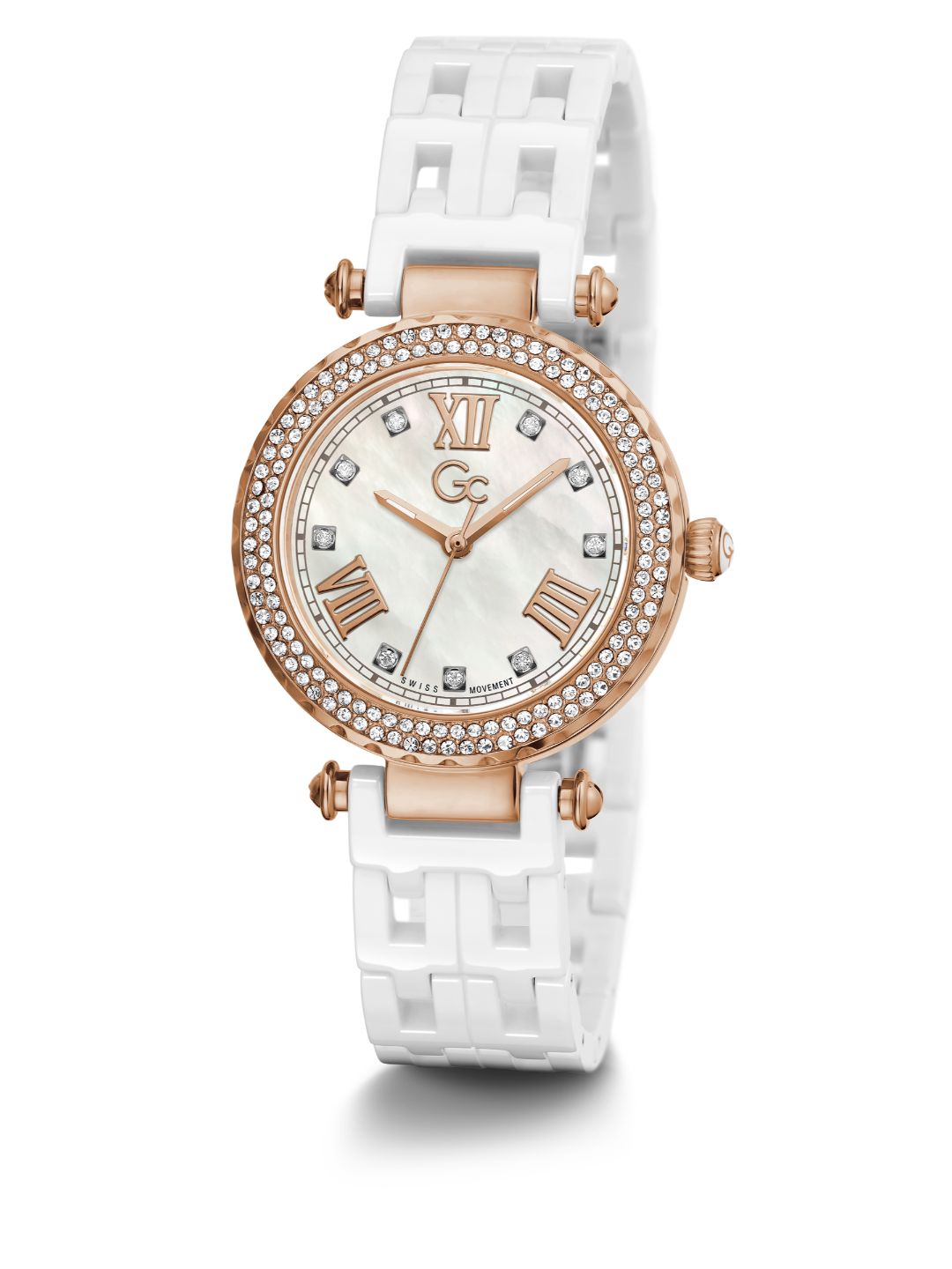 Guess Collection 32 mm Women White Wrist Watch Y66006L1MF