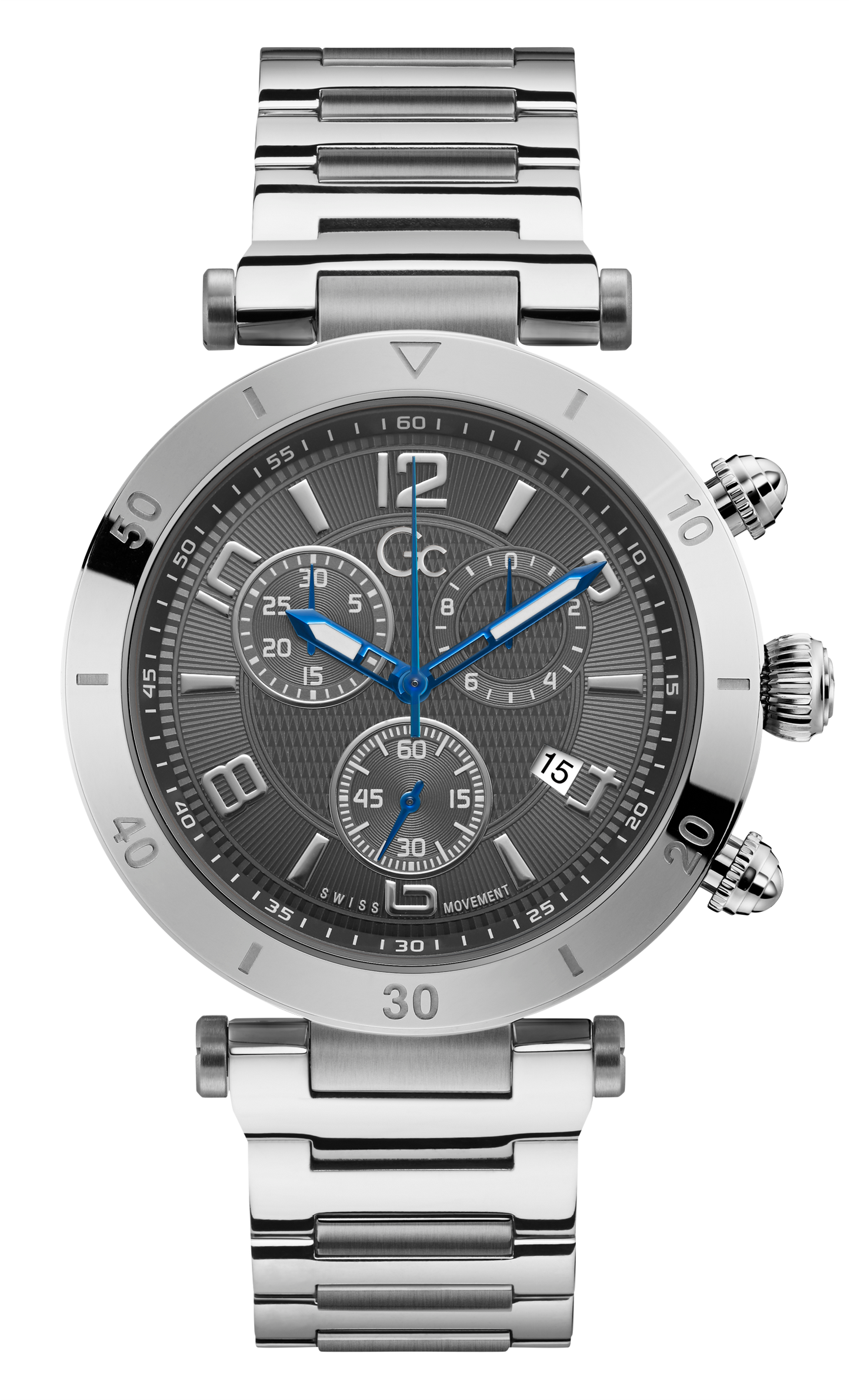 GC Gray Dial Quartz Chronograph Men Watch - Y68001G5MF