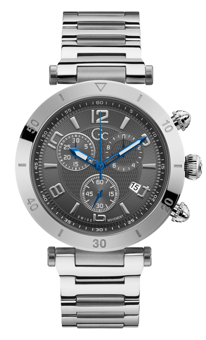 GC Gray Dial Quartz Chronograph Men Watch - Y68001G5MF