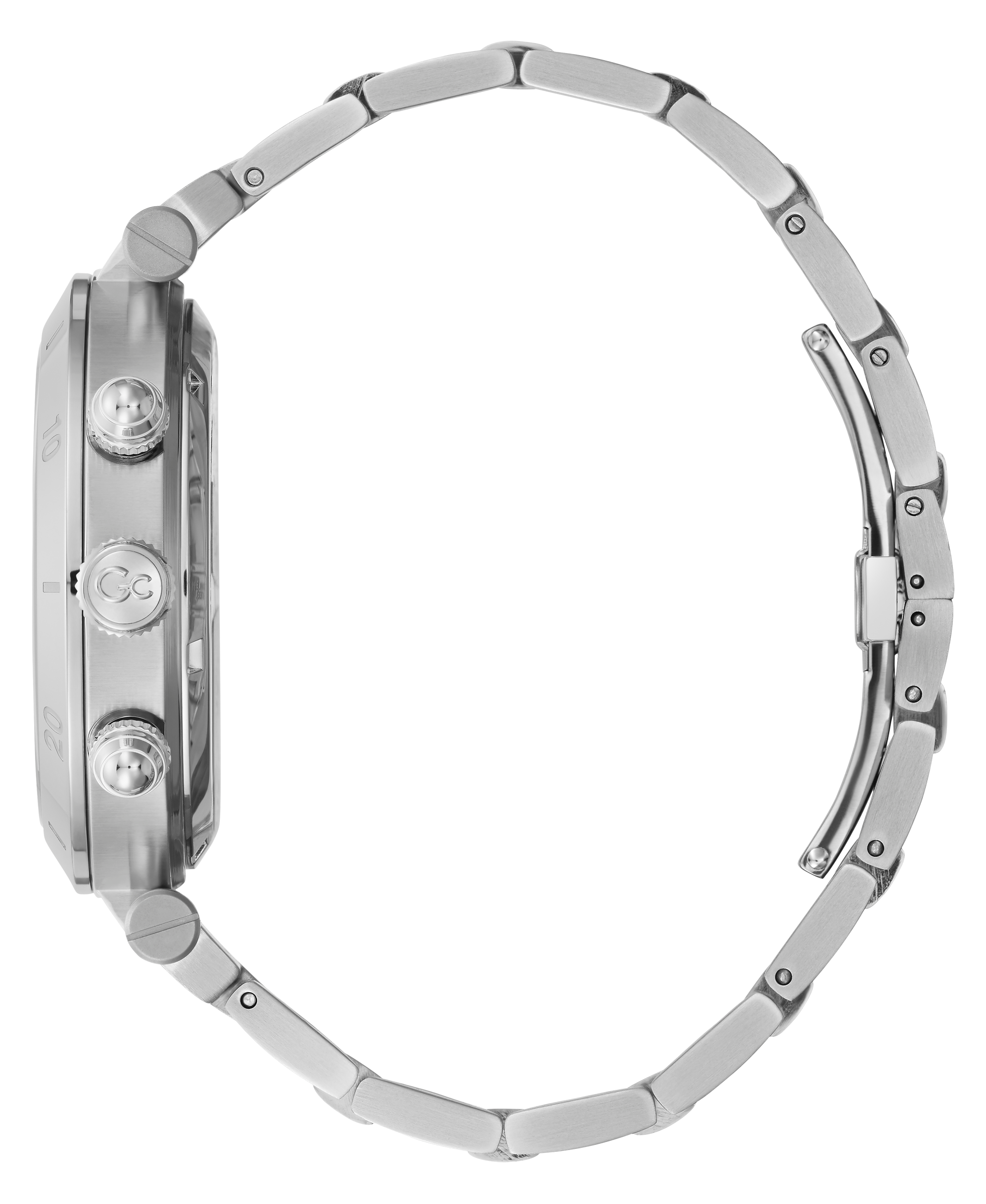 Guess Collection 44 mm Gray Dial Quartz Chronograph Men Watch Y68001G5MF