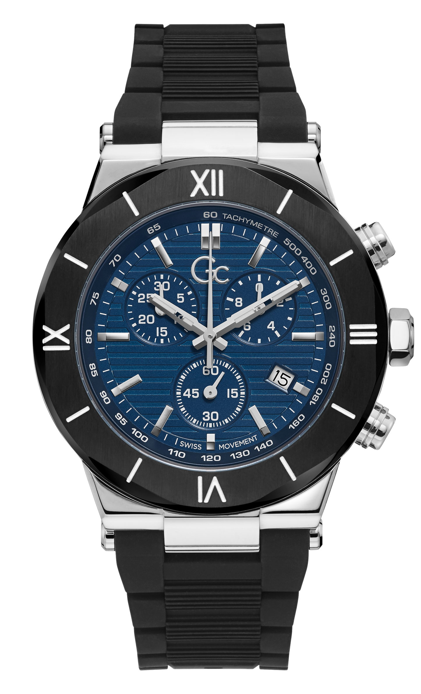 GC Blue Dial Gents Watch - Y69002G7MF