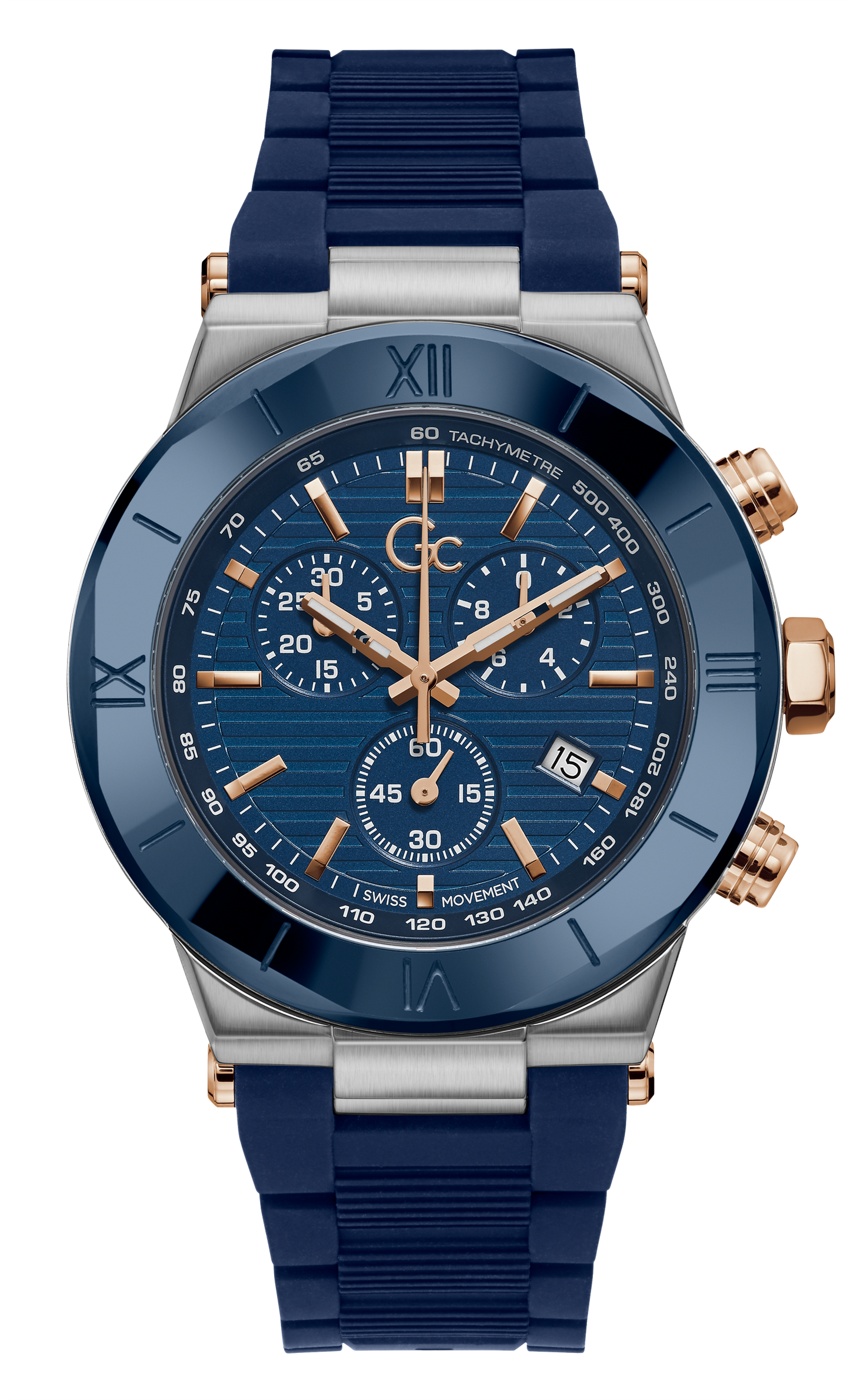 GC Gents Wrist Watch Blue - Y69004G7Mf