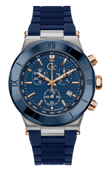 GC Gents Wrist Watch Blue - Y69004G7Mf