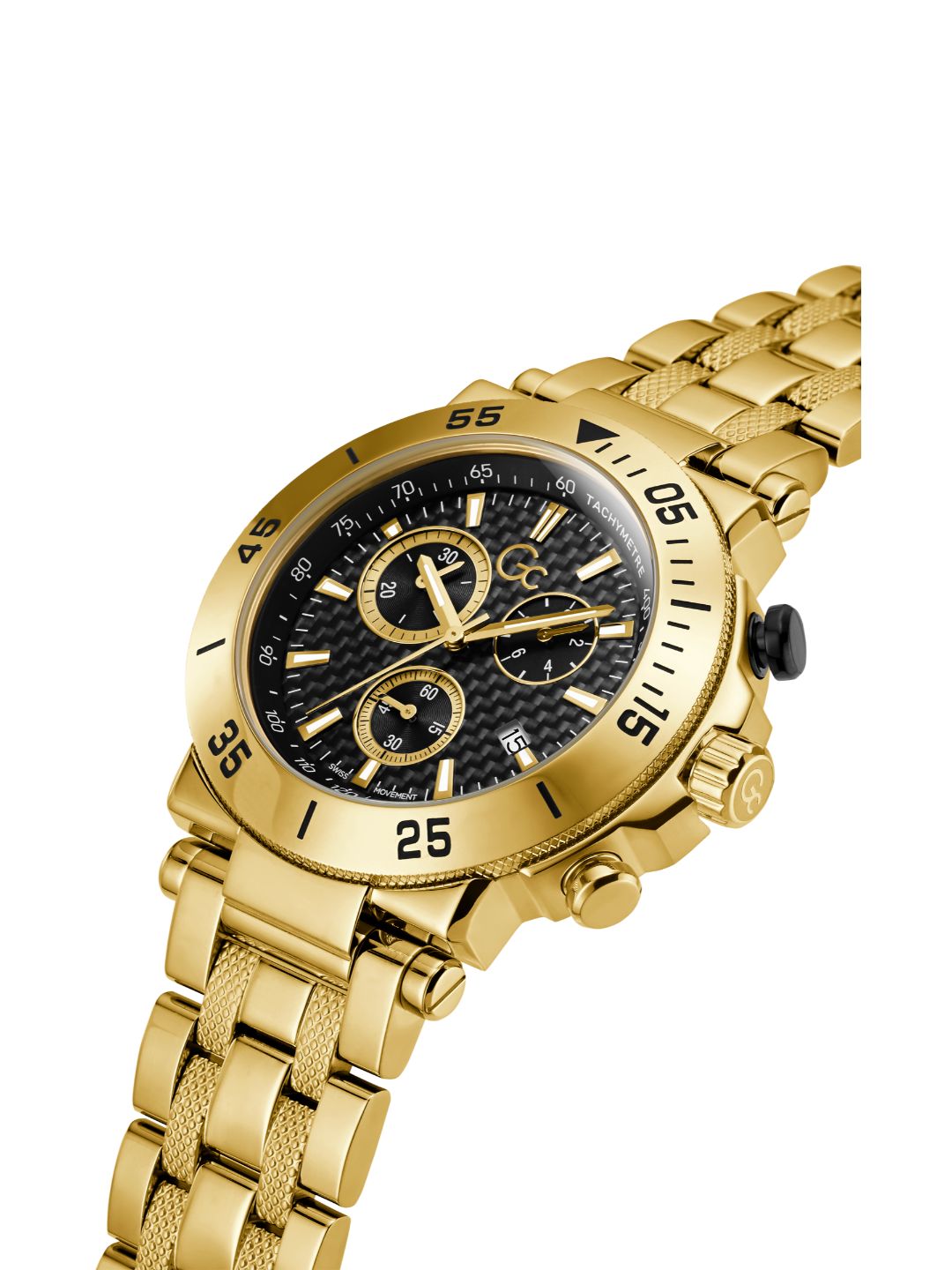 Guess Collection 44 mm Men Black Wrist Watch Y70004G2MF