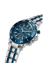 Guess Collection 44 mm Men Blue Wrist Watch Y70005G2MF
