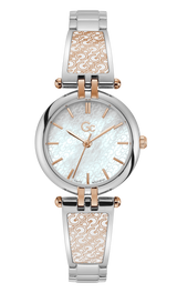 Guess Collection 32 mm White Dial Quartz Analog Women Watch Y73005L1MF