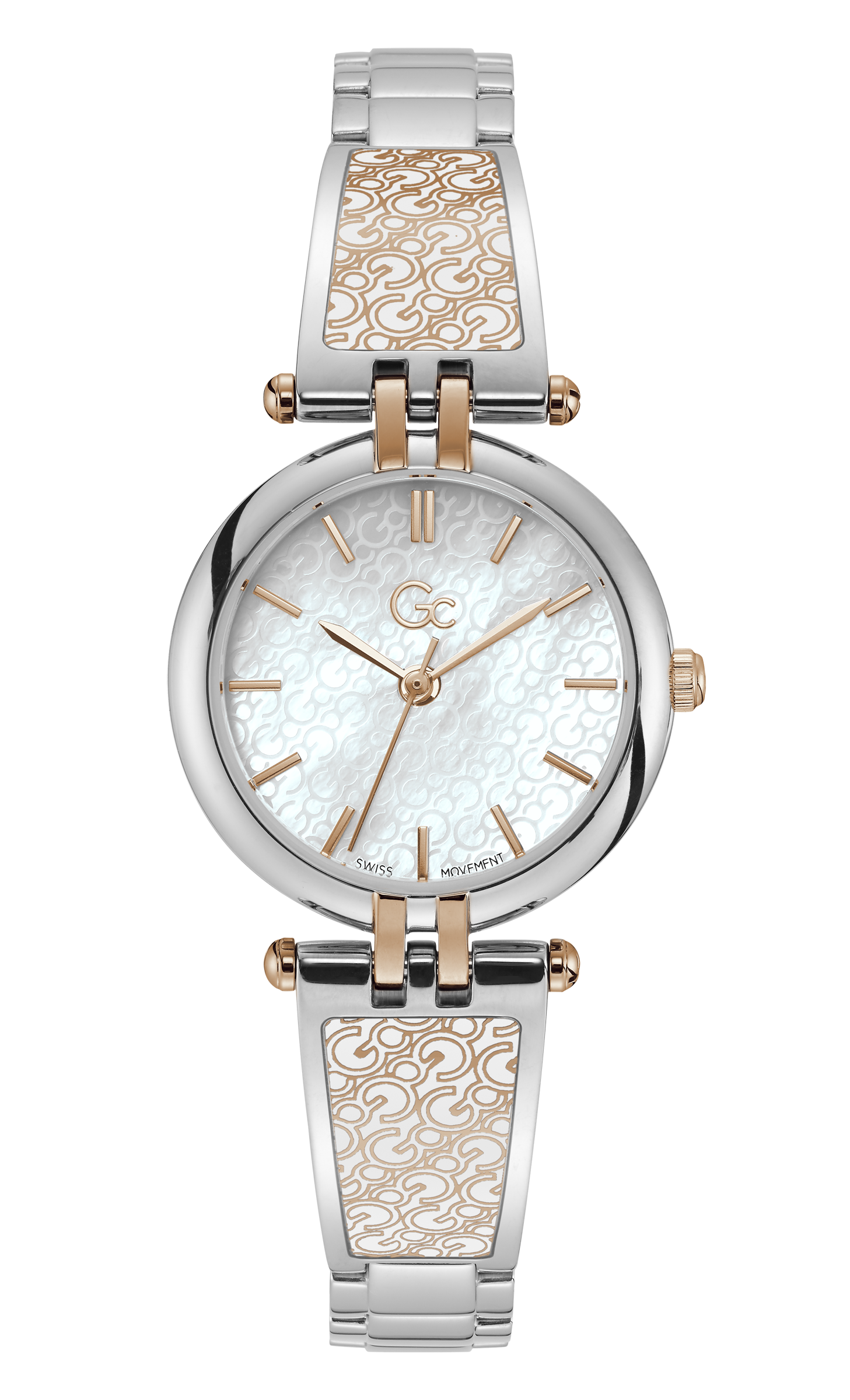 Guess Collection 32 mm White Dial Quartz Analog Women Watch Y73005L1MF