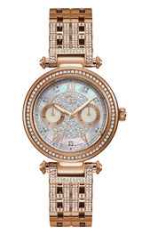 Guess Collection 36 mm White Dial Quartz Day & Date Women Watch Y78004L1MF
