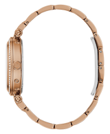 Guess Collection 36 mm White Dial Quartz Day & Date Women Watch Y78004L1MF