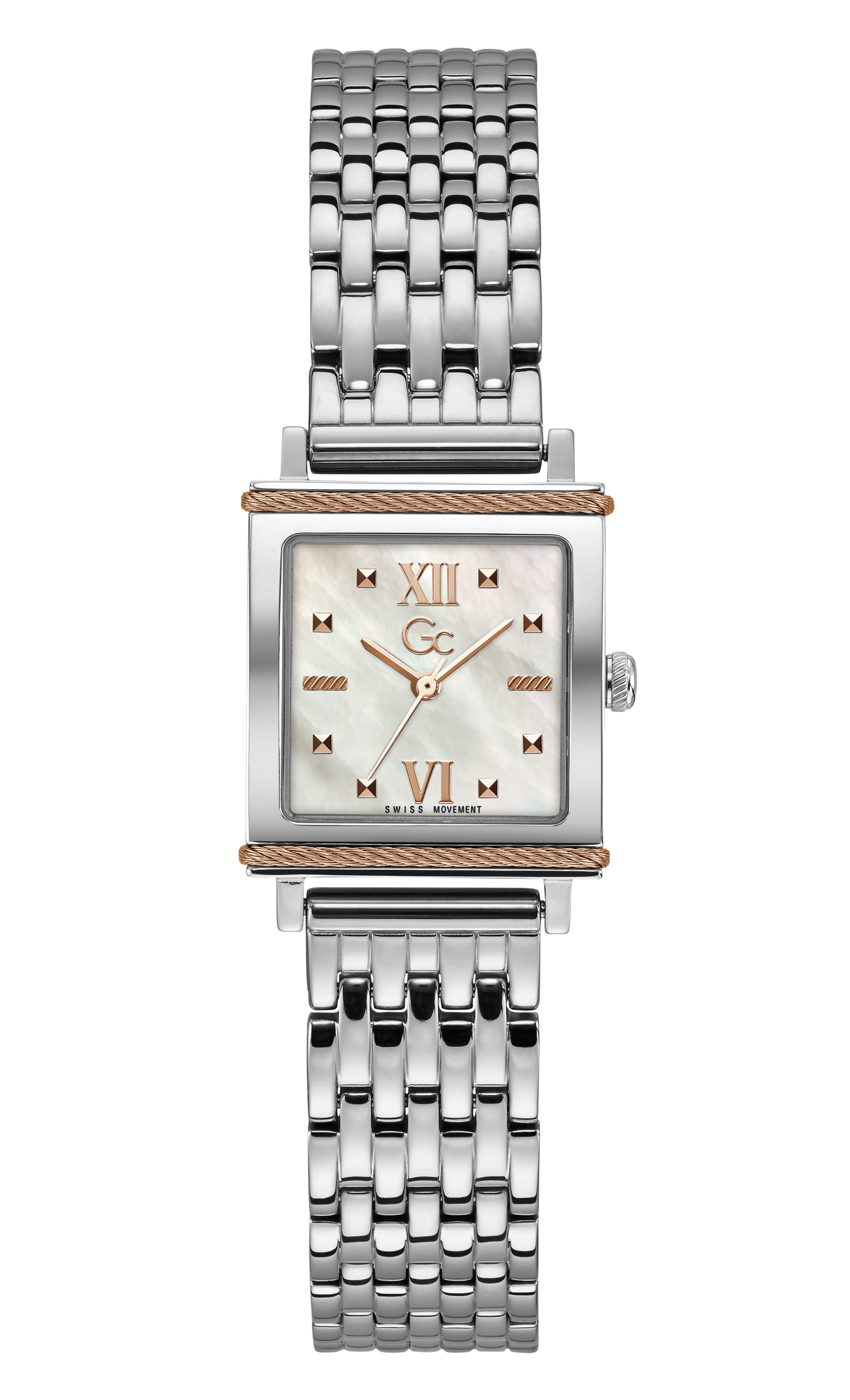 GC White Dial Quartz Analog Women Watch - Y79002L1MF