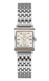 Guess Collection 22 mm White Dial Quartz Analog Women Watch Y79002L1MF
