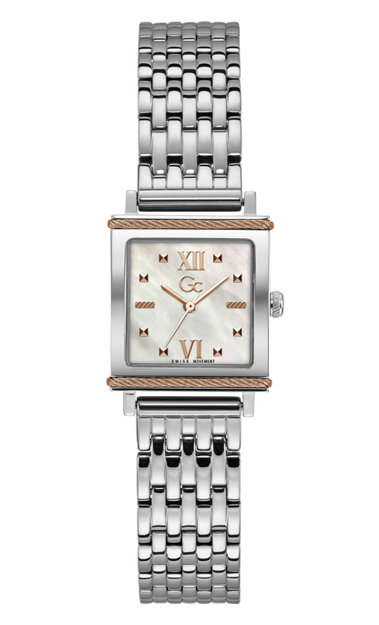 GC White Dial Quartz Analog Women Watch - Y79002L1MF