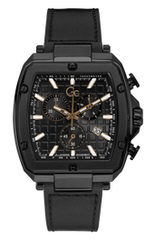 Guess Collection Black Dial Quartz Chronograph Men Watch Y83003G2MF