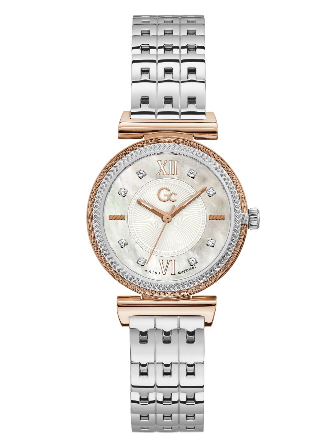 Guess Collection 32 mm Women White Wrist Watch Y88001L1MF