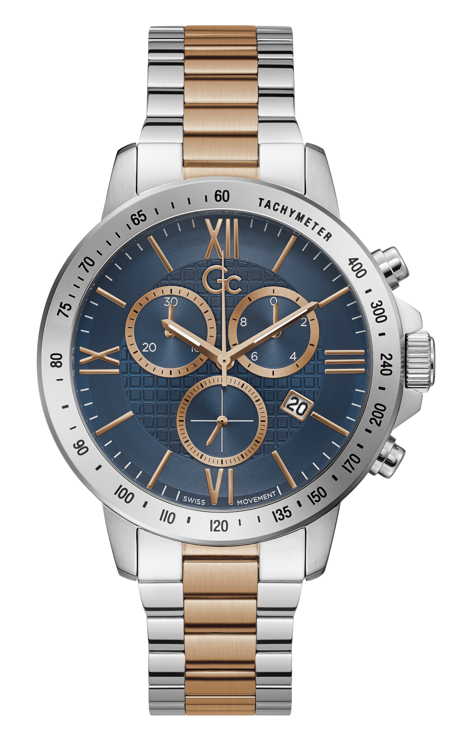Guess Collection Blue Dial Quartz Chronograph Men Watch Y91005G7MF