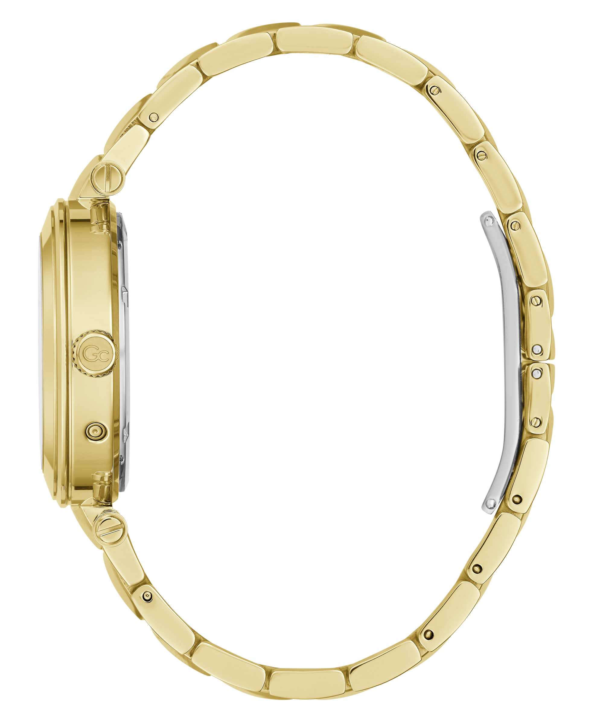 Guess Collection 36 mm White Dial Quartz Day & Date Women Watch Y92002L1MF