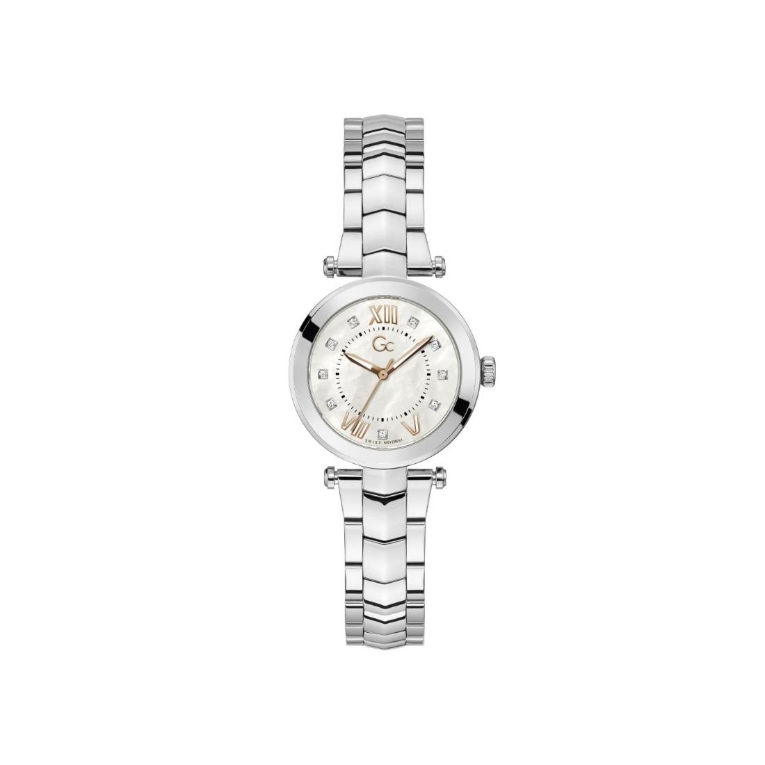 Guess Collection Women White Dial 30 mm Analog Watch Y93005L1MF