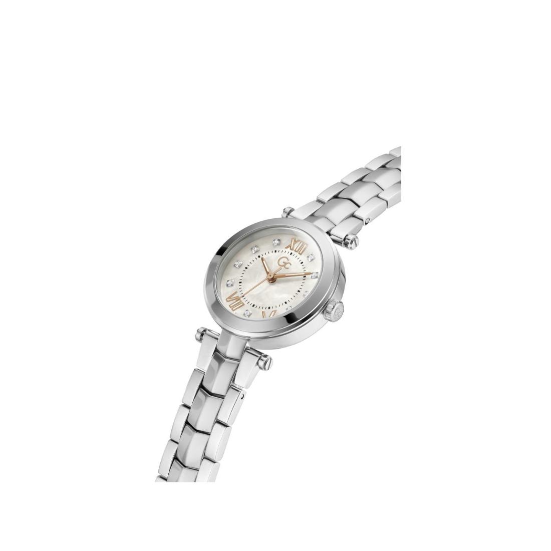 Guess Collection Women White Dial 30 mm Analog Watch Y93005L1MF