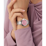 Guess Collection Dress Women 30 mm Pink Dial Analog Watch Y93008L3