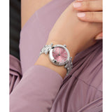 Guess Collection Dress Women 30 mm Pink Dial Analog Watch Y93008L3