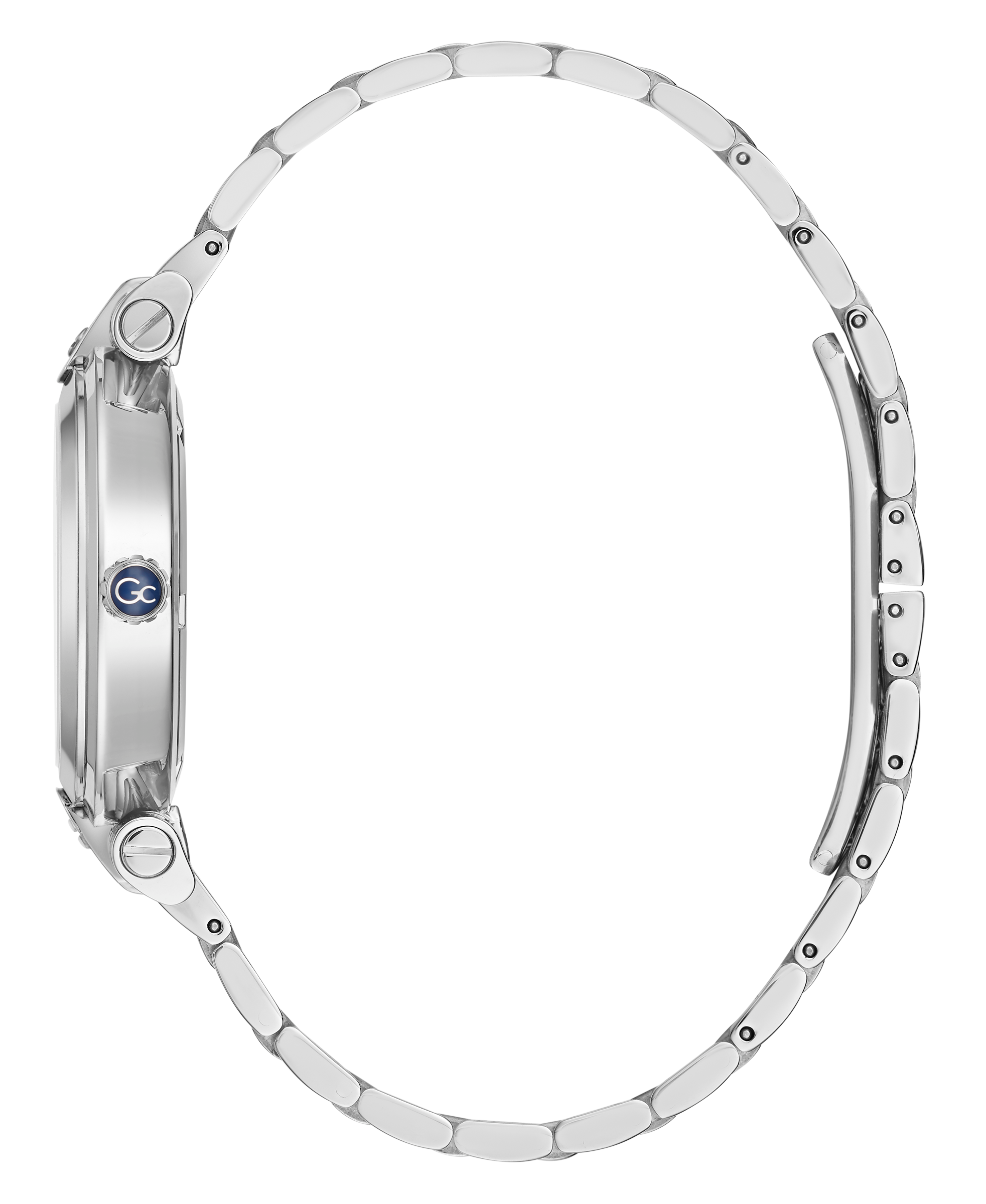 Guess Collection 34 mm White Dial Quartz Analog Women Watch Y96003L1MF