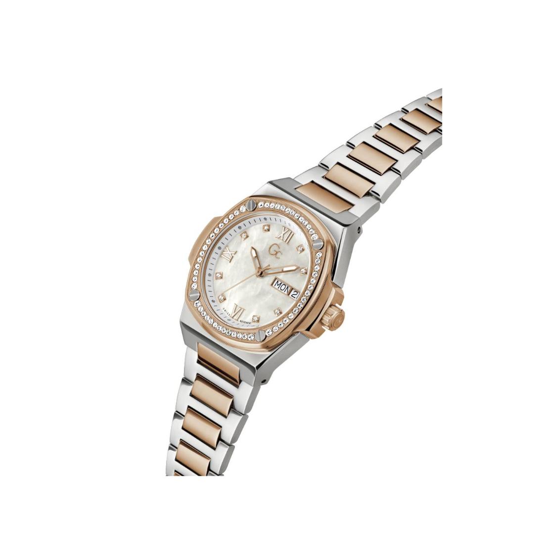 Guess Collection Women White Dial 36 mm Analog Watch Y98005L1MF