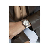 Guess Collection Women White Dial 36 mm Analog Watch Y98005L1MF