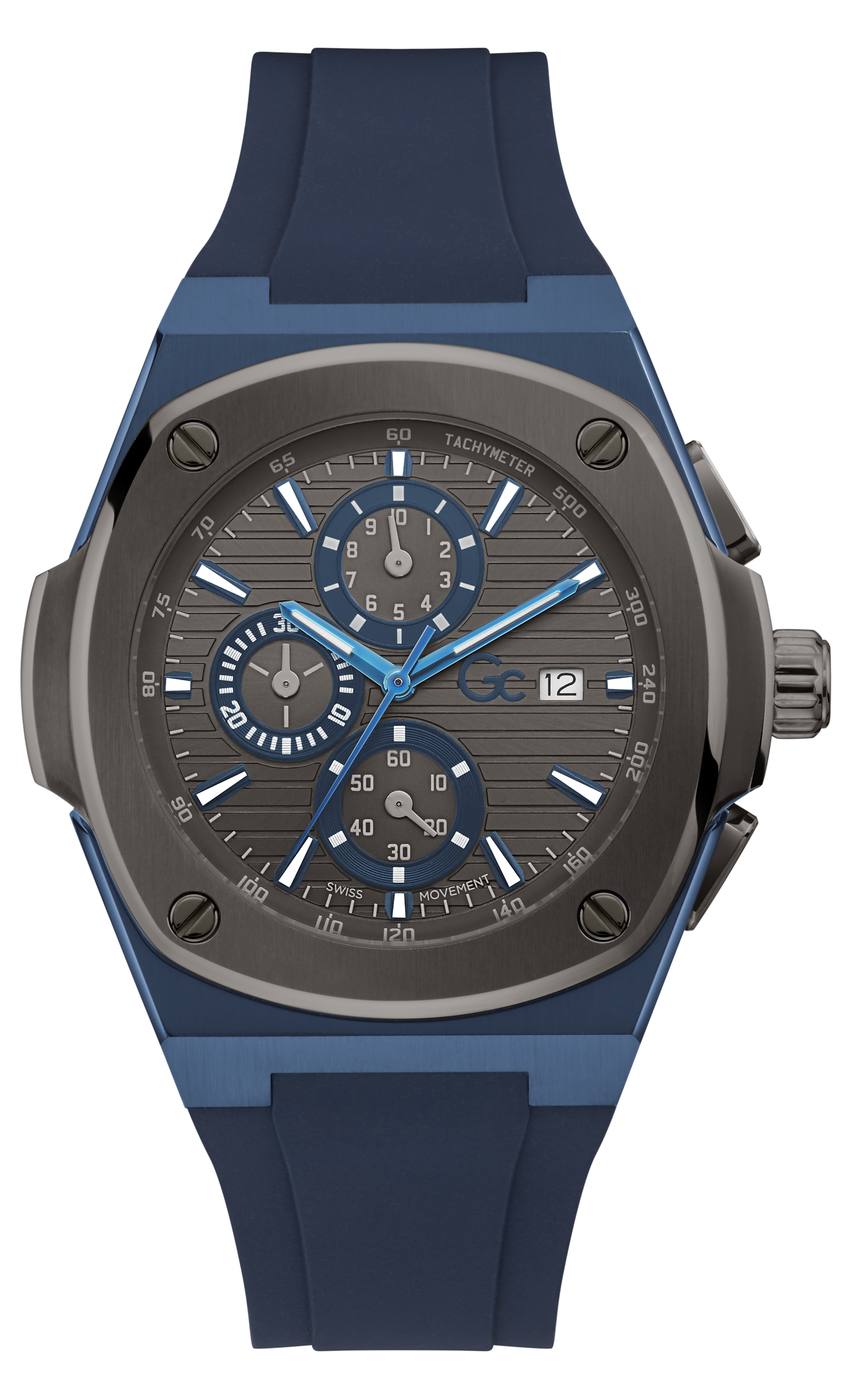 GC Grey Dial Quartz Chronograph Men Watch - Y99004G5MF