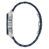 Guess Collection Coussin Shape 44 mm Blue Dial Men Analog Watch Y99019G7MF