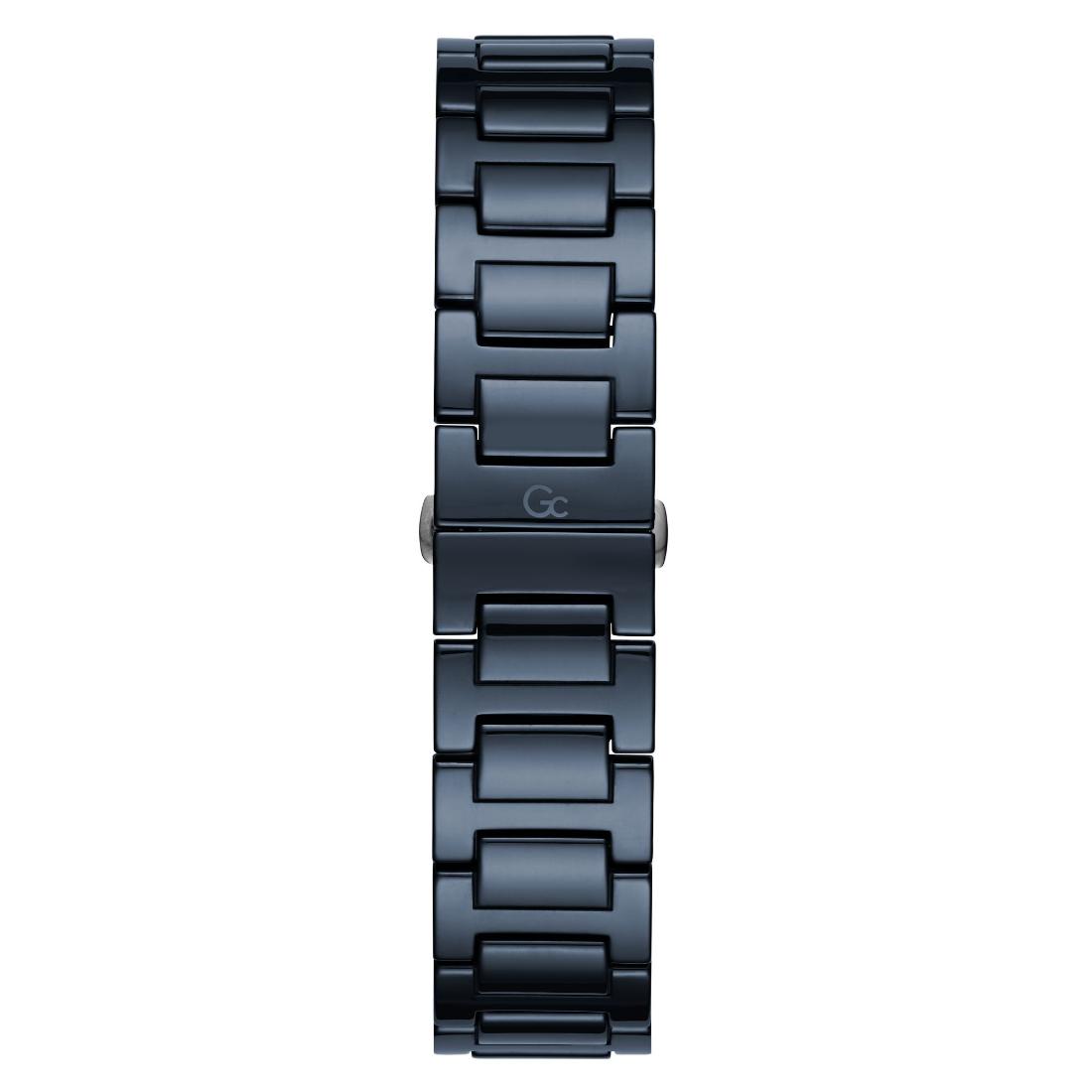 Guess Collection Coussin Shape 44 mm Blue Dial Men Analog Watch Y99019G7MF