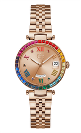 Guess Collection 34 mm Rose Gold Dial Quartz Day/Date Women Watch Z01008L3MF