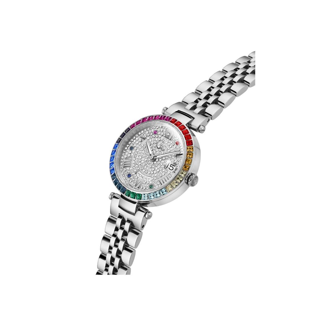 Guess Collection Women White Dial 34 mm Analog Watch Z01012L1MF