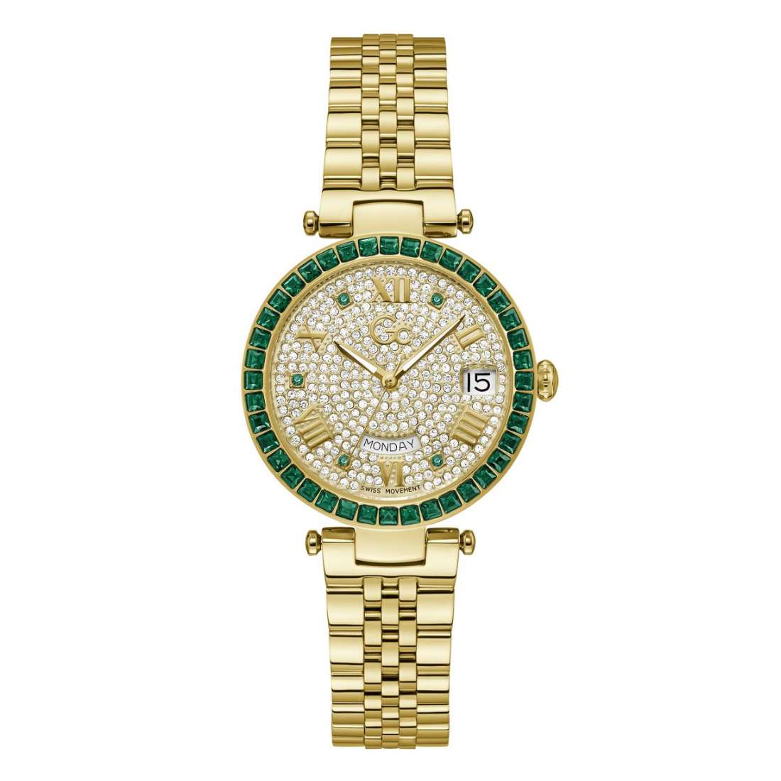 Guess Collection Sportchic Women 34 mm White Dial Analog Watch Z01013L1MF