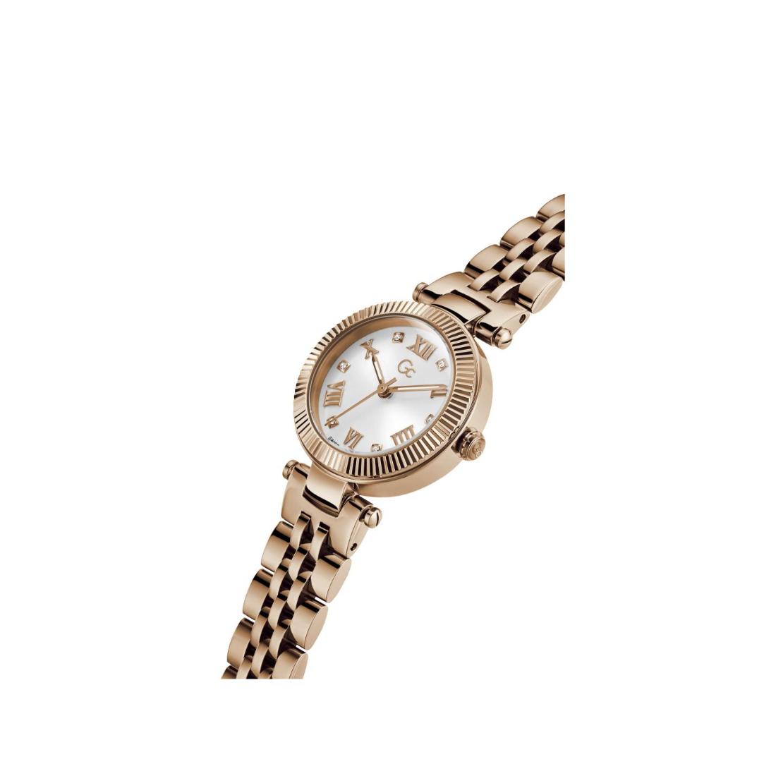 Guess Collection Women White Dial 28 mm Analog Watch Z02002L1MF