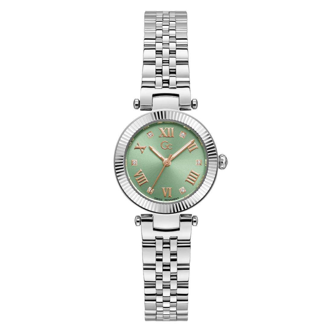 Guess Collection Flair 28 mm Green Dial Women Analog Watch Z02007L9MF