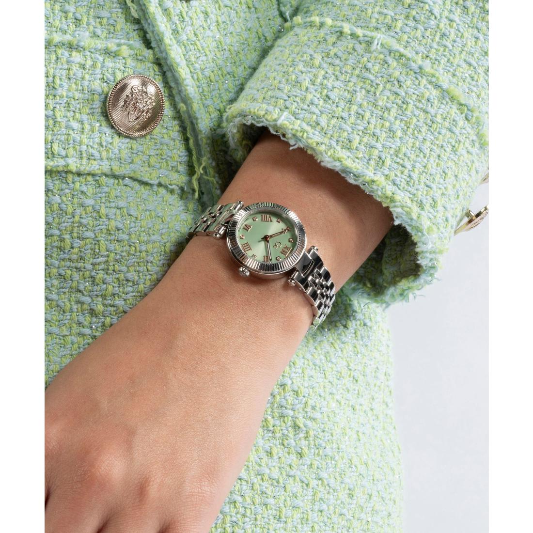 Guess Collection Flair 28 mm Green Dial Women Analog Watch Z02007L9MF