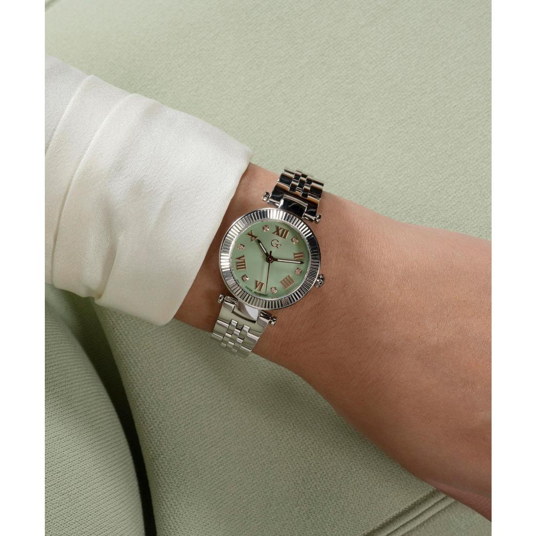 GC Flair 28 mm Green Dial Women Analog Watch - Z02007L9MF