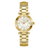 Guess Collection Women 34 mm Size White Dial Quartz Analog Watch Z05003L1MF