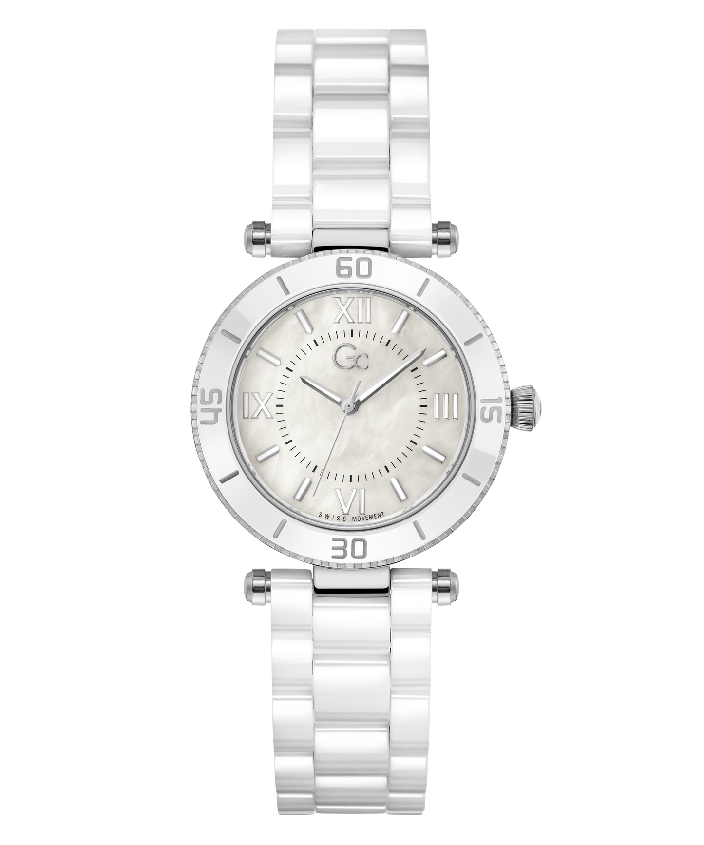 GC White Dial Quartz Analog Women Watch - Z05008L1MF