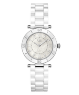 Guess Collection 34 mm White Dial Quartz Analog Women Watch Z05008L1MF