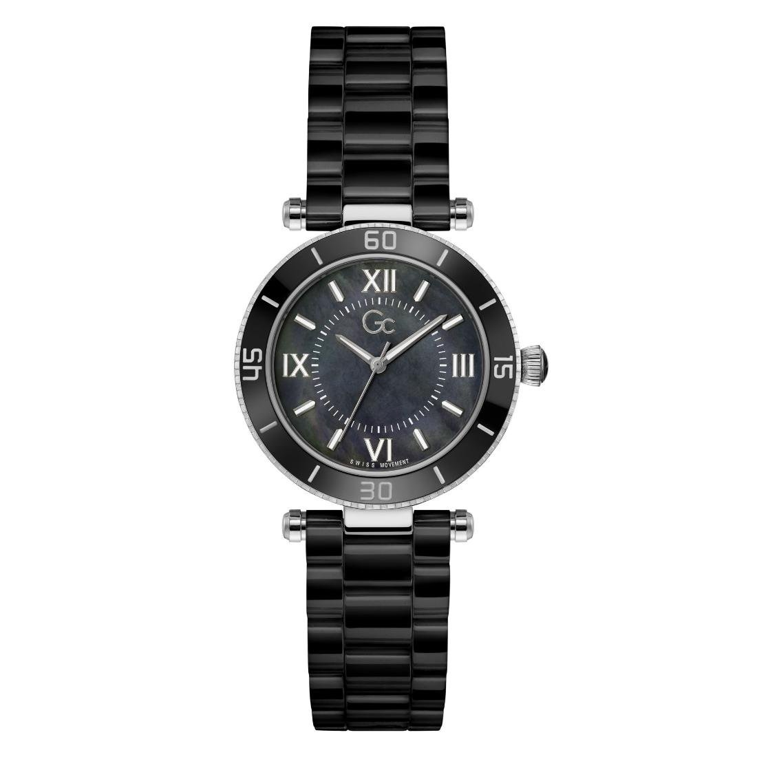 GC Muse Ceramic 34 mm Black Dial Women Analog Watch - Z05009L2MF