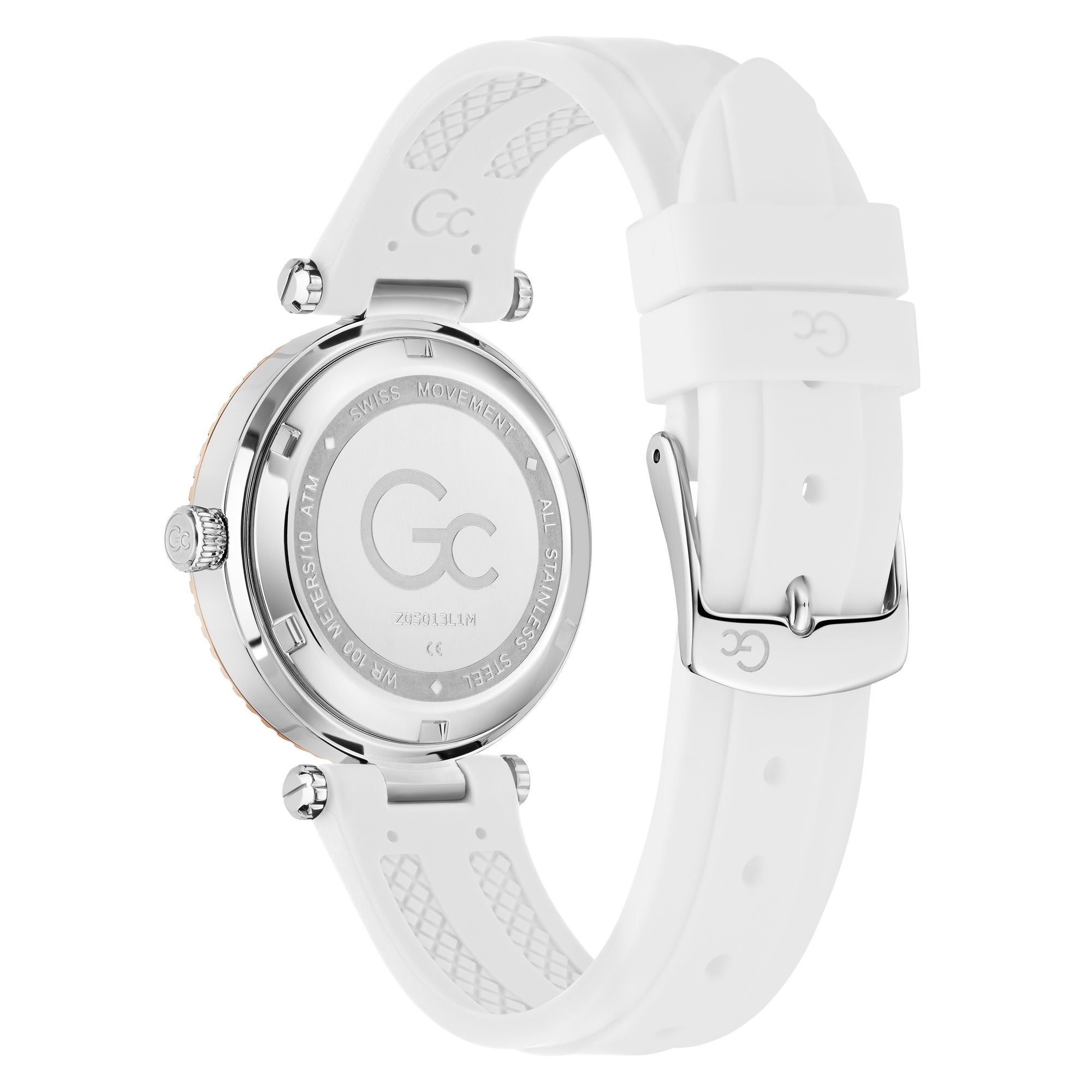 Guess Collection White Dial 34mm Women's Watch Z05013L1M