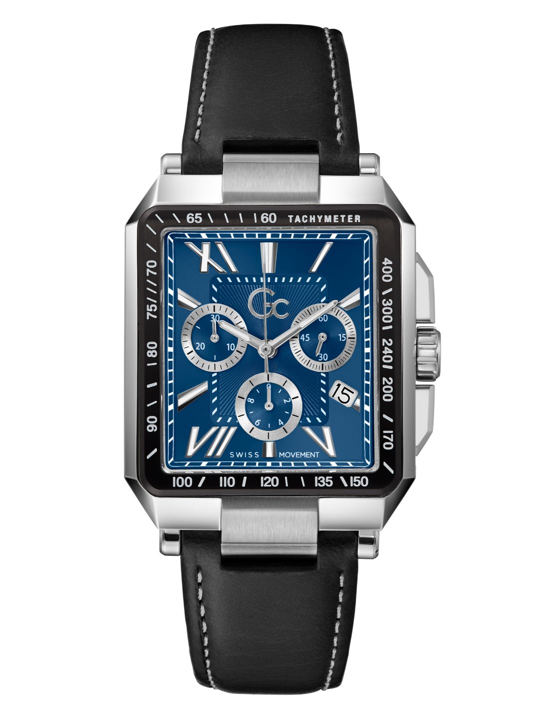 Guess Collection 36 mm Men Blue Wrist Watch Z06001G7MF