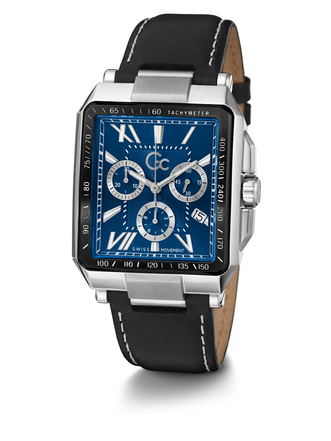 Guess Collection 36 mm Men Blue Wrist Watch Z06001G7MF
