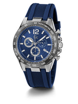 Guess Collection 44 mm Men Blue Wrist Watch Z07001G7MF