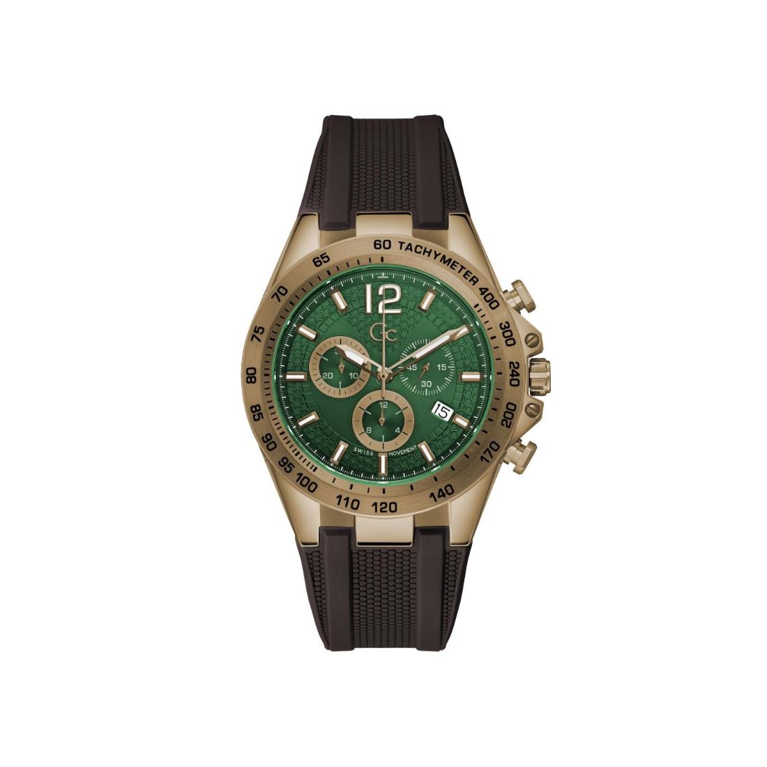 green dial mens watch